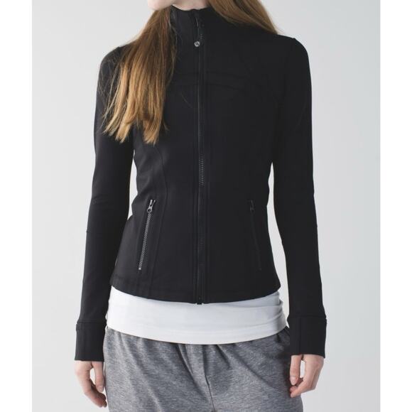 Lululemon Define Jacket Black Full Zip Luon Activewear Athleisure W4H98S Size 12 - Picture 12 of 13